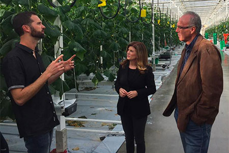 Glen Motz and Rona Ambrose visit Big Marble