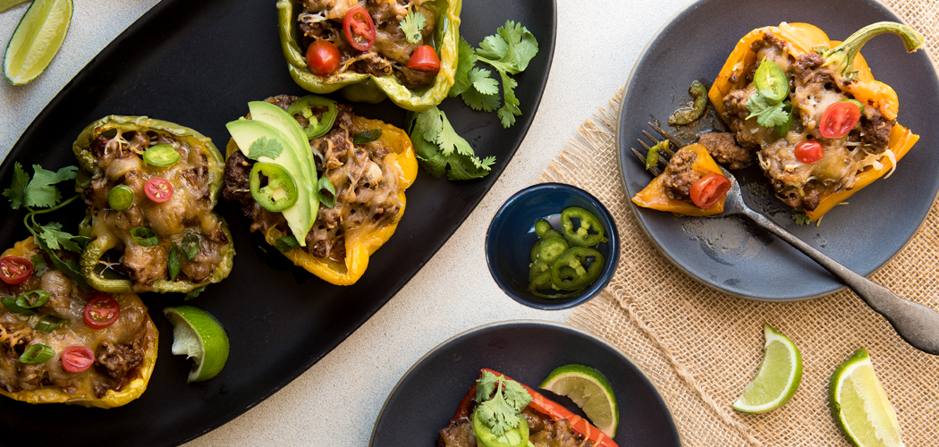 taco stuffed peppers