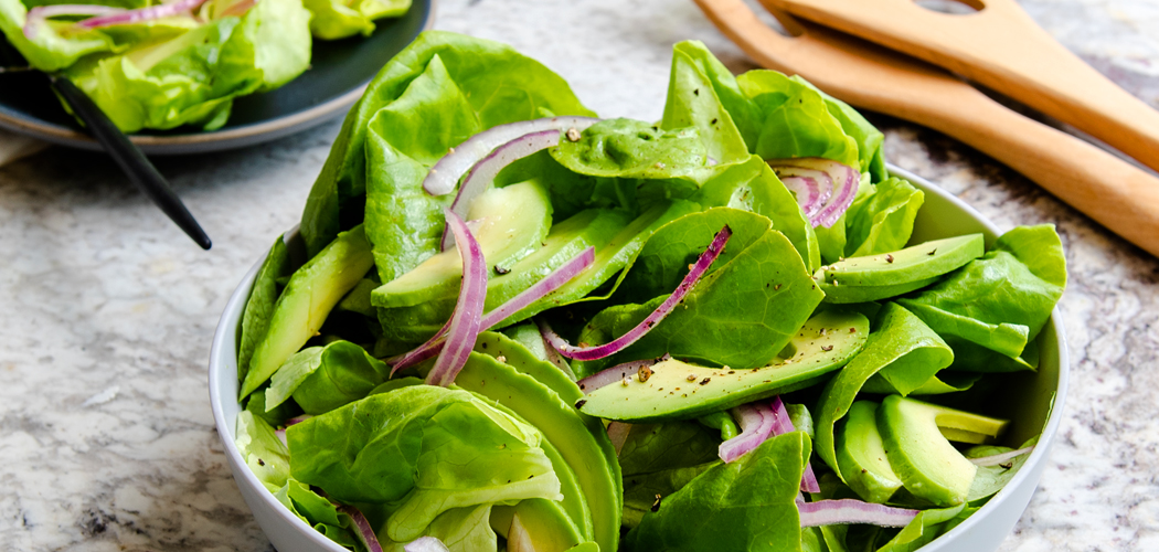 Butter Lettuce and Avocado Salad