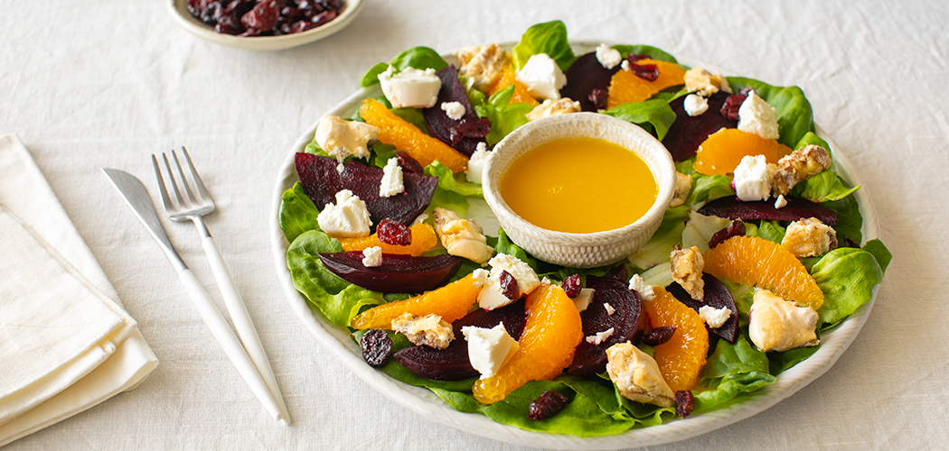 Butter Lettuce Christmas Salad