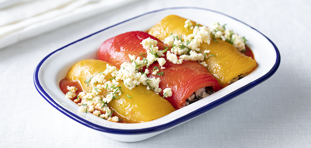 Sweet Bell Pepper Rolls