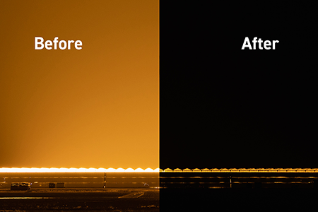 Energy curtains in action