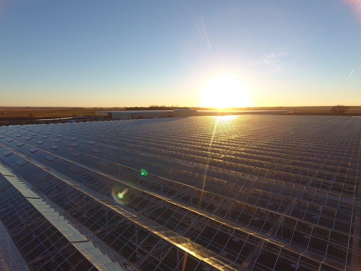 The view from above Big Marble Farms