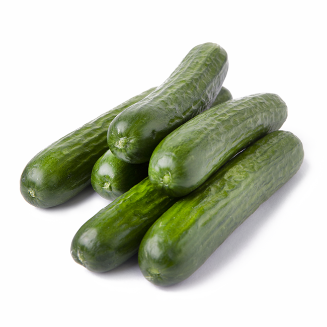 Mini Cucumber Stacked