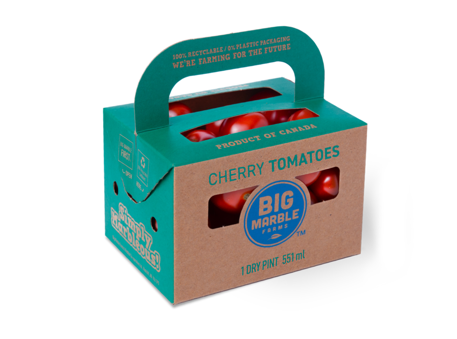 Cherry Tomato Paperboard pint