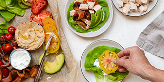 Assemble Lettuce Wrap