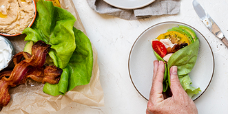 Fold Lettuce Wrap