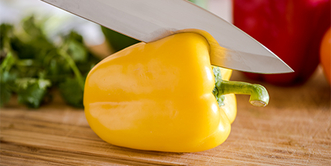 Sliced Yellow Pepper