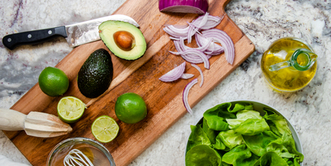 Butter Lettuce and Ingredients