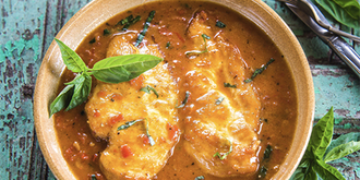 tomato basil chicken