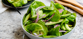 Butter Lettuce and Avocado Salad