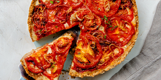 Rustic Tomato Pie